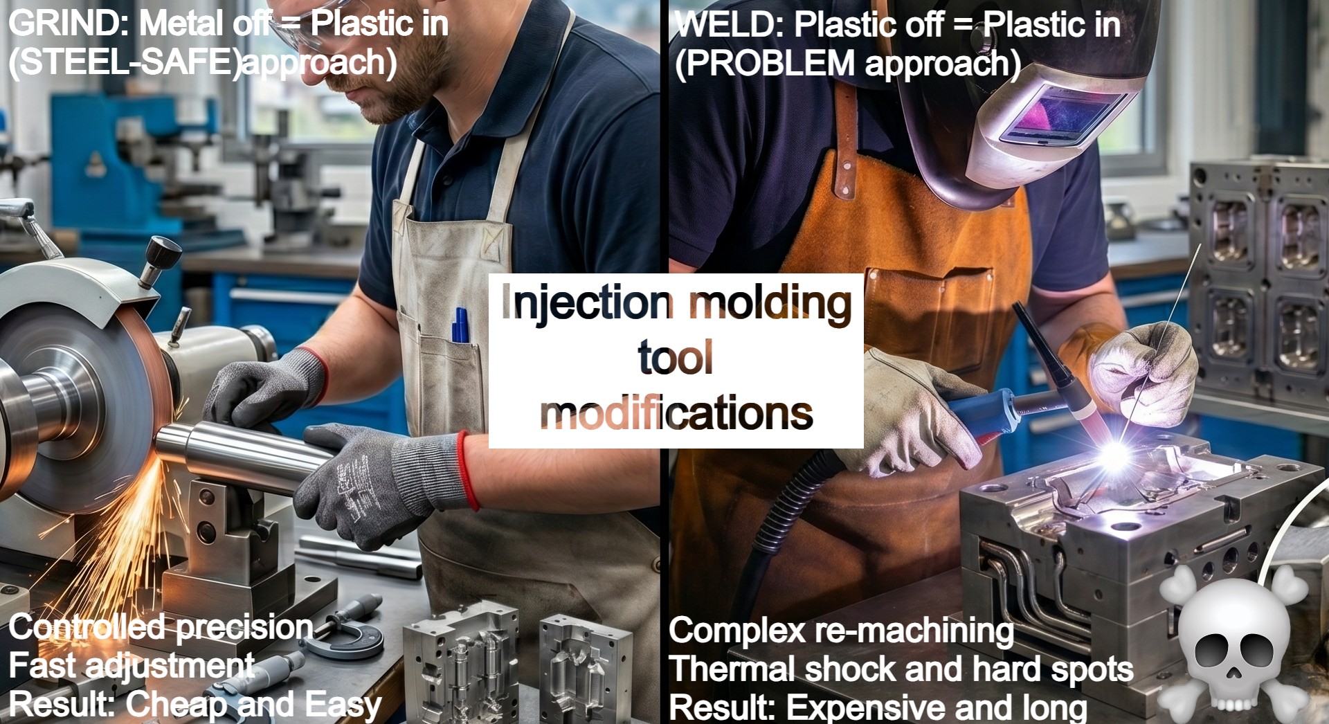Injection Mold Tool Modifications