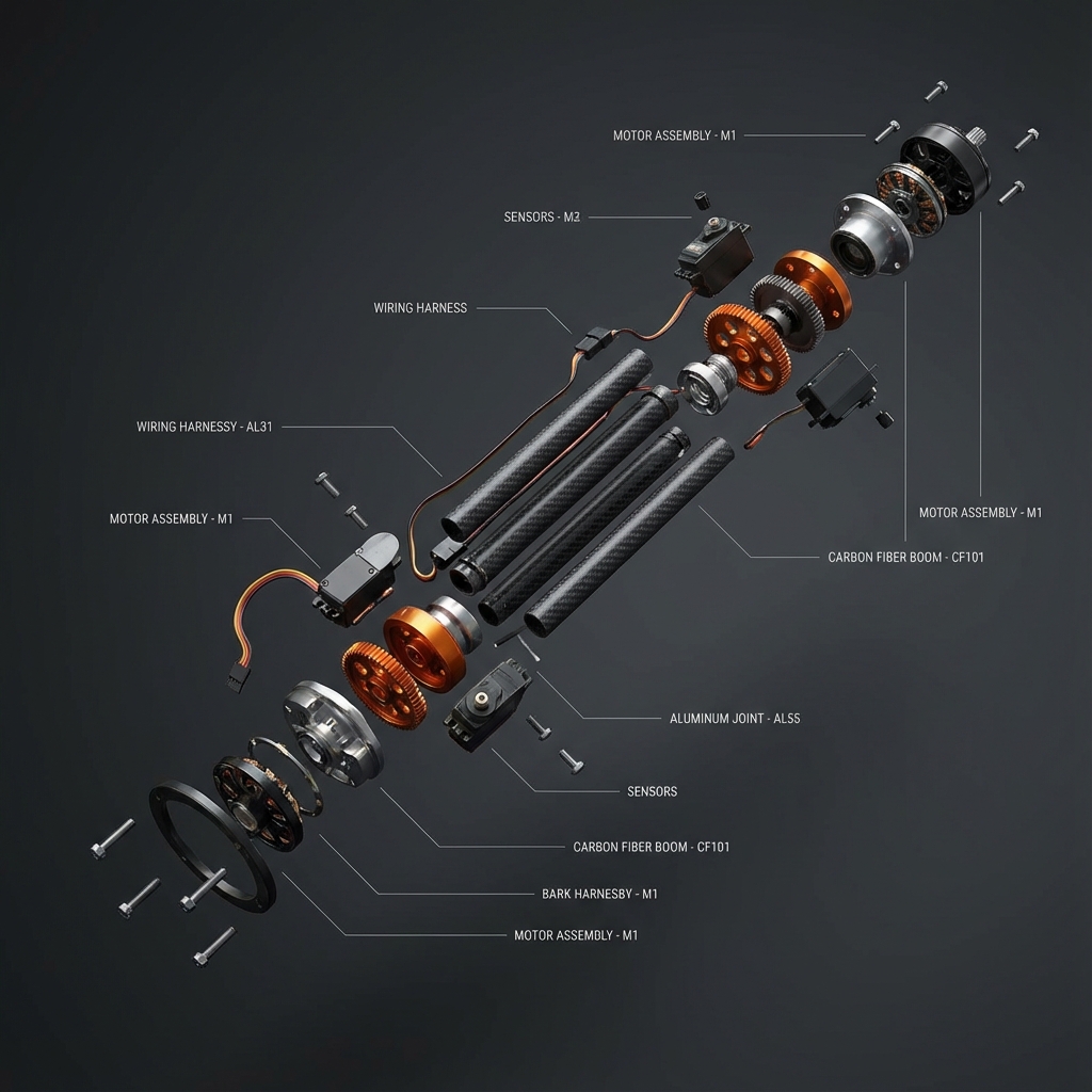 Autonomous Robotics Drone Arm